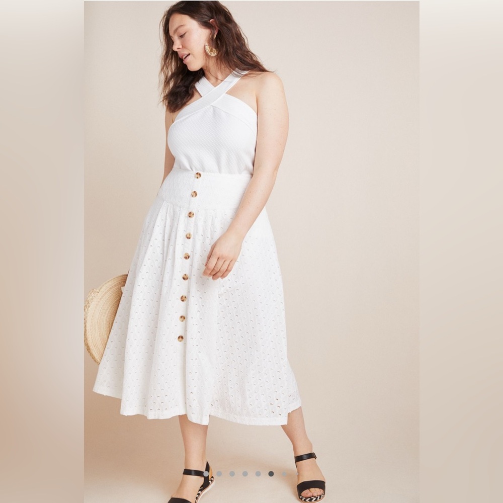 NWOT Anthropologie Vanderbilt Skirt // Size 16W